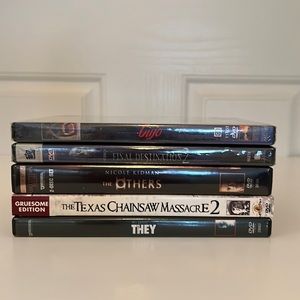 DVD Horror Bundle 5 Films - sold as set